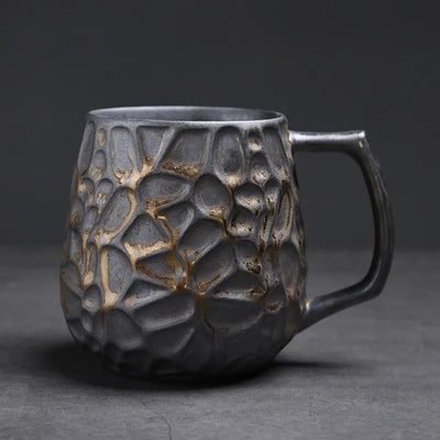 Ceramic Mug with for Home Use High Aesthetic Value for Breakfast Couple's Water Cup Design