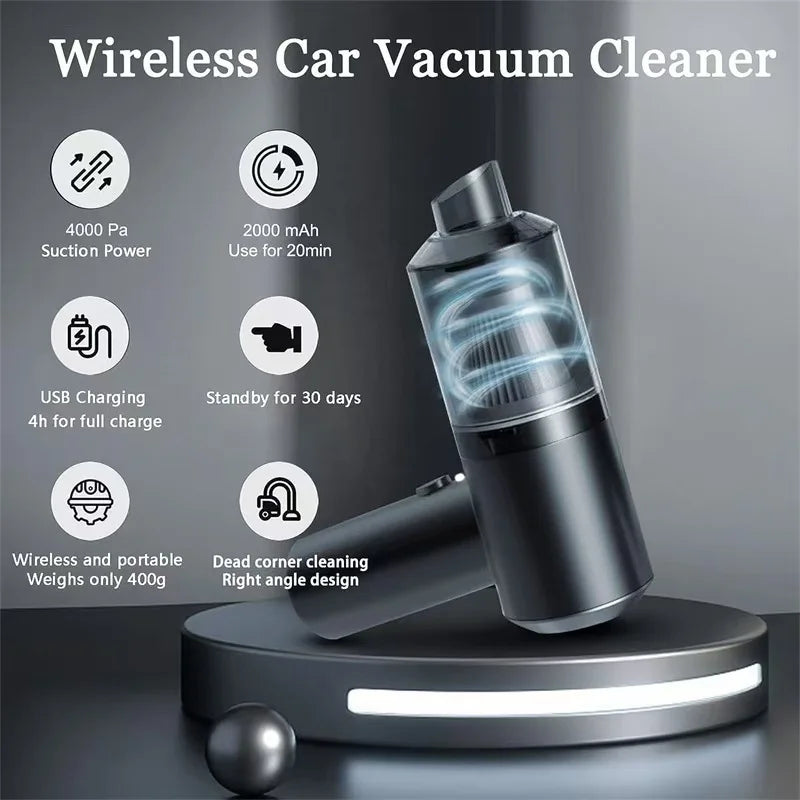 Car Vacuum Cleaner Portable Small VacuumCleaner For Multi Purpose Vehicles Small Household Pump Handheld Car Vacuum Cleaner