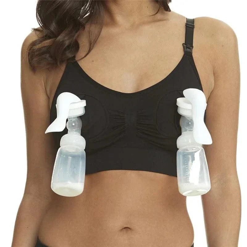 Pregnant Women Nursing Bra Maternity Hands Free Pump Bras Breast Feeding Bra Mother Underwear Pregnancy Breastfeeding Bra
