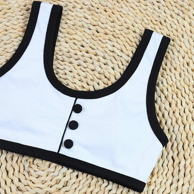 Woman Swimwear 2024 High Waist Bikinis Shorts Women's Swimsuit Luxury Ribbed Two-piece Bathing Suits Summer Bikini Set Swim Suit