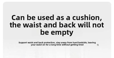 Bedhead Sleeping God Sofa Cushion Bed Hip Lifting Multi functional Pillow Butt Cushion Thickened Half Lying Backrest