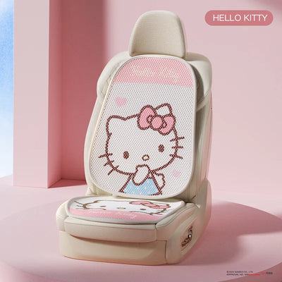 Sanrio Car Seat Cushion Car Cushion Protective Cushion Mesh Seat Cover Four Seasons Car Accessories Hello Kitty Car Accessories