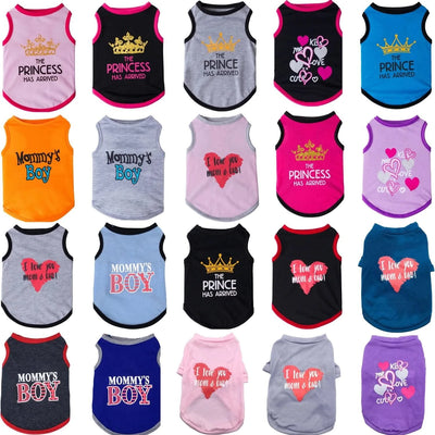 Pet Dog Clothes For Dog Cat Vest  T Shirts Pet Costume Cotton Clothes For Small Dogs Chihuahua Cool Puppy Clothing For Kitty 40