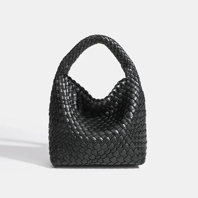 Designer bag Luxury 2024 woman bag Brand New Product PU Small size hand-woven bucket bag High quality Women's handbag