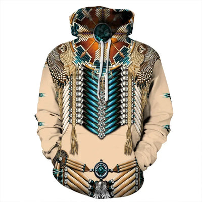 New 3D Printing Indian Wolf Fashion Men Women Tracksuits Crewneck  Hoodies Plus Size S-7XL Harajuku Four Seasons Casual