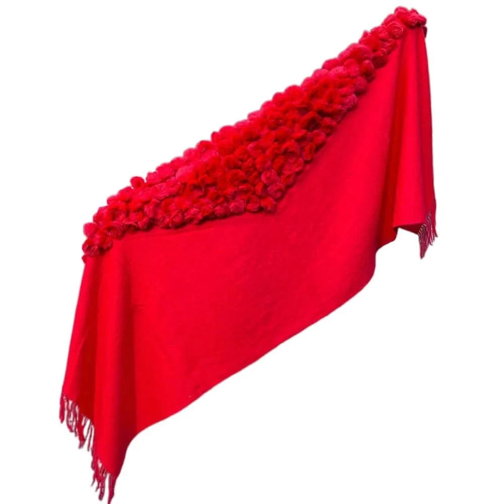Winter Thick  Genuine Rabbit Fur Scarf for Women