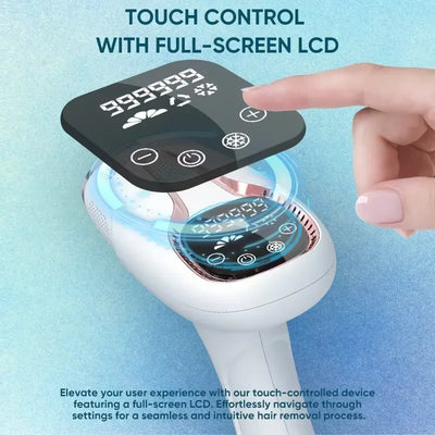 Professional Women Laser Hair Removal IPL Epilator Female Pulsed Light Electric Depilatory Device For Facial Body Bikini