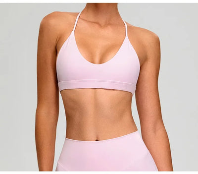 Sports Bra for Women Fitness Top Push Up Sport Bra Backless Yoga Underwear Sport Tops Running Vest Breathable Workout Gym Wear