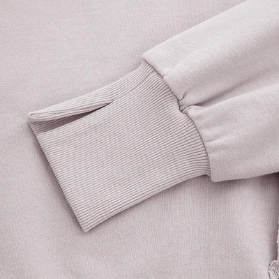 Oversized 100% Cotton Women Sweatshirts Long Sleeve Patchwork Open Side Streetwear Harajuku Pullovers Autumn Clothes For Women