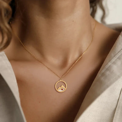 Stainless Steel Dainty Mustard Seed Necklace Move Mountains Christian  Tiny Christian  For Women