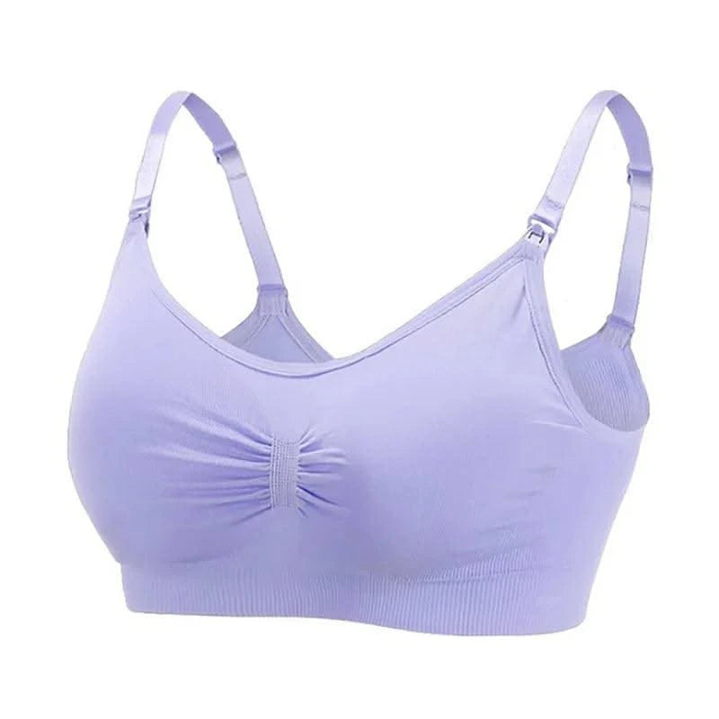 Without Bones Maternity Bras Pregnancy Clothes Prevent Sagging Breastfeeding Women Breathable Lactancia Feeding Bras Nursing Bra