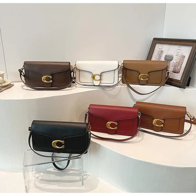 Luxury - Grade 2025 Women's Exclusive Small Square Shoulder Bag - Solid - Color Aesthetic, Niche - Style Design& Daily, Stylish