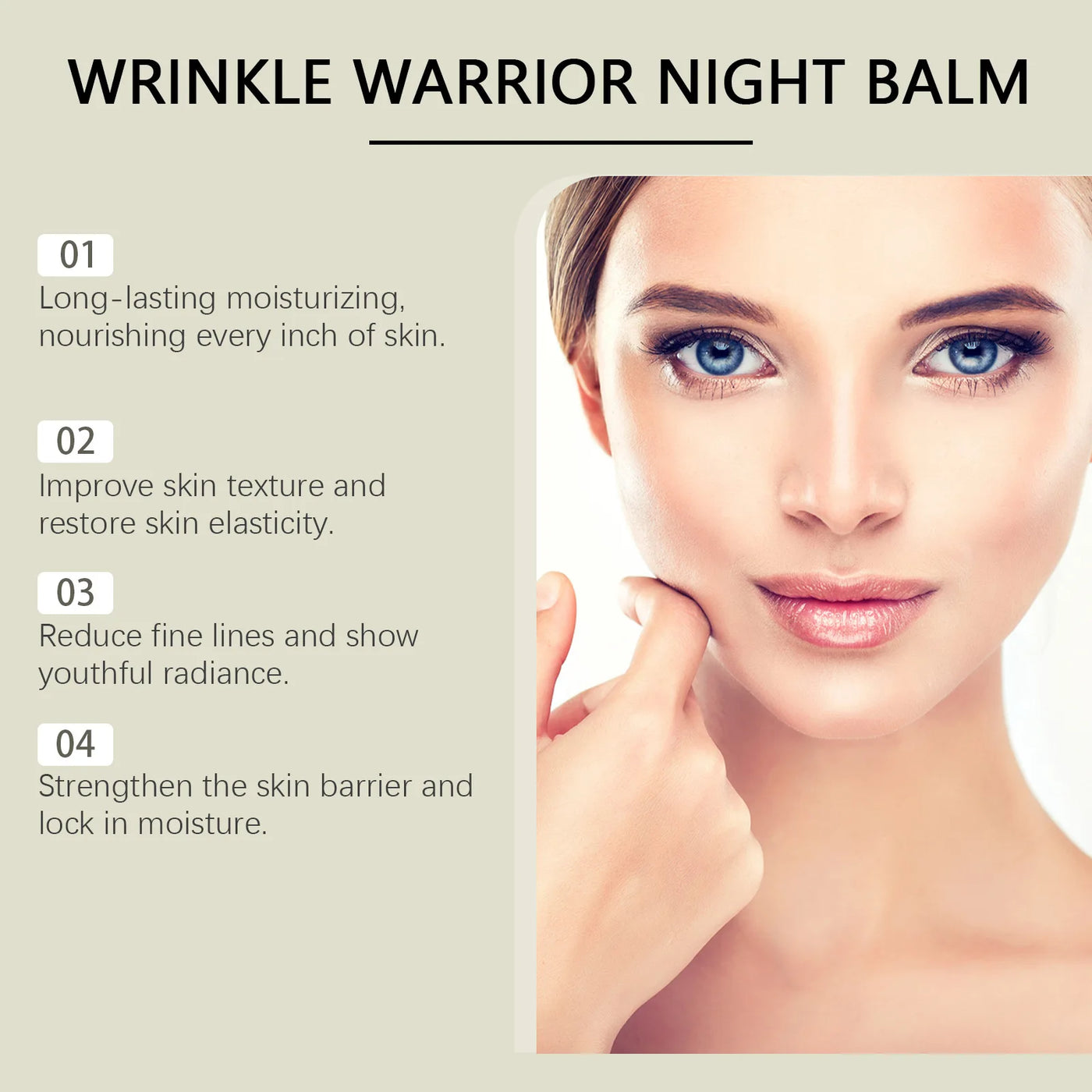 Facial Firming Night Cream Improve Brighten Keep Lifting Oil Control Shrink Pores Deeply Nourish Vitamin Face Moisturizing Cream