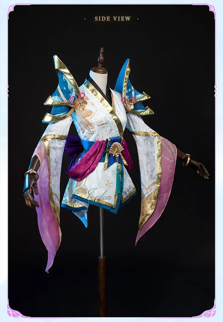 Irelia H Lux LOL Spirit Blossom Lux Cosplay Costume for women game halloween party dress role cosplays