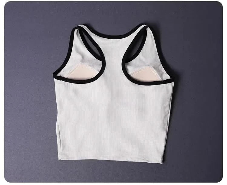 Sports vest for women 2025 new style bra fitness clothes running underwear fitness sports bra yoga clothes for women