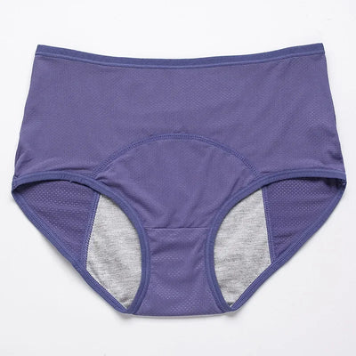 Plus Size Leak Proof Menstrual Panties Women Underwear Period Cotton Pregnancy Waterproof Briefs Physiological Breathable Pants