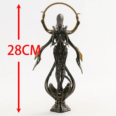 Alien Xenomorph Buddhism PVC Figure Collectible Model Toy