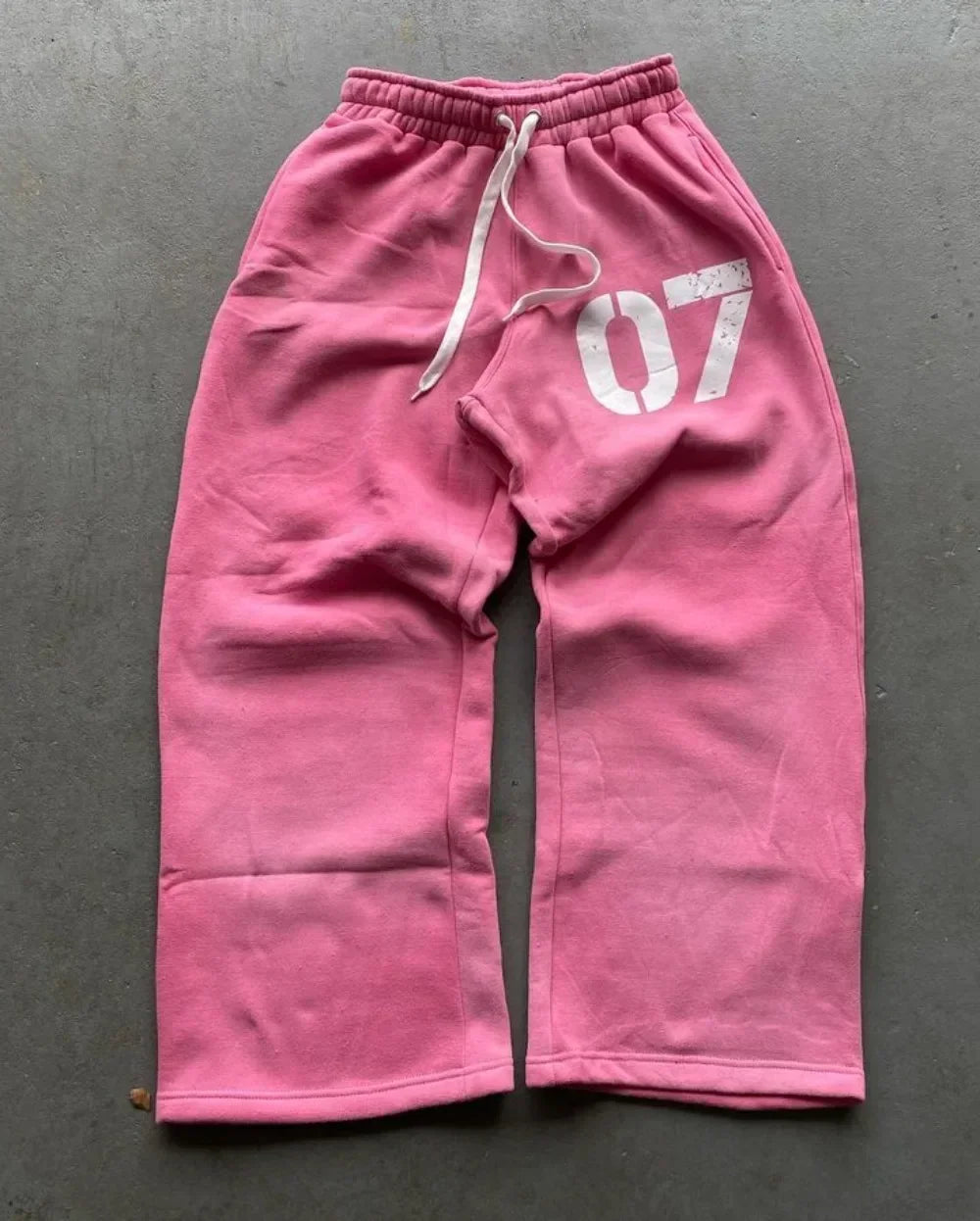 Y2k Zipper Hoodie Two Piece Set Hip Hop Digital Print Hooded Women Clothes Sweatshirts Drawstring Casual Sports Pant Streetwear