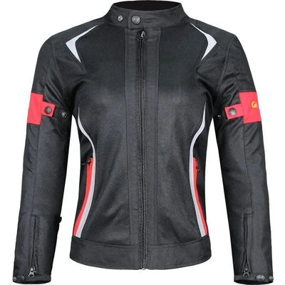 Woman Jacket Motorcycle Motorbike Riding Armor Protective Coat Summer Waterproof Lady Girl Clothing Anti-collision Suit JK-52