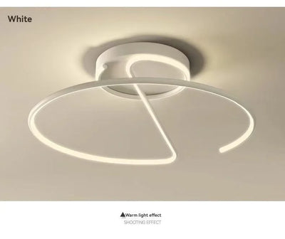Living Room Lamp LED Chandeliers Indoor Lighting Light Fixture Kitchen Lustre Lamps White Chrome Lamp Fixture Home