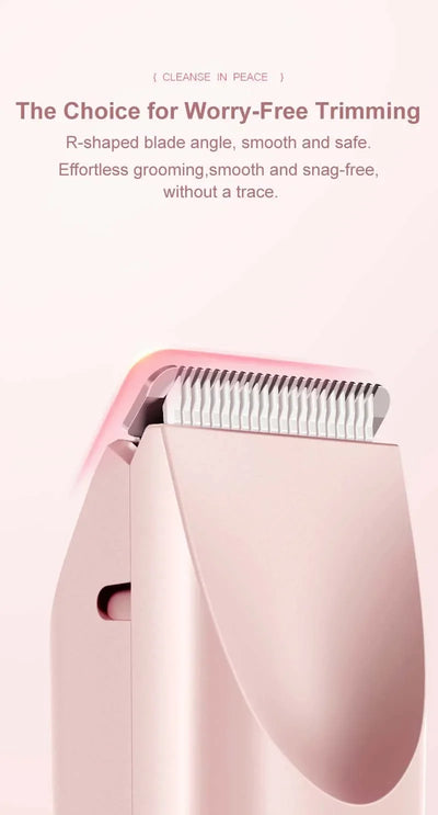 Portable Rechargeable Eepilators For Women - Electric Shaver Doubles As Hair Trimmer For Leg Face Arm