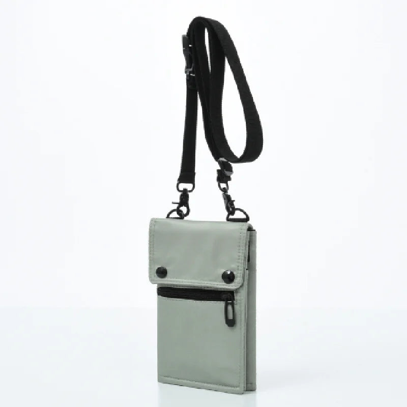 Male Bag Men Satchel High Quality Men Diagonal Mini Crossbody Bags Shoulder Multi-Function Mobile Phone Bag Outdoor Sports Bag