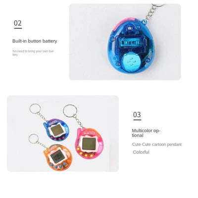 Retro Handheld Virtual Pet Game - Compact, Easy-to-Use, Interactive Fun - Perfect Gift for Holidays & Gamers