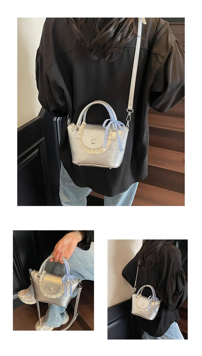 2025 New Designer Hand Carved Shoulder Bag Stylish Textured Crossbody Purse for Women Elegant Handheld Tote Fashionable