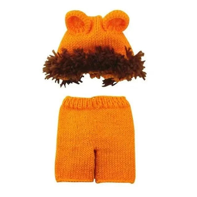Bunny Rabbit Crochet Knitted Photography Props| Newborn Baby Outfits| Hat, Diaper Pants Costume| Unisex Infant
