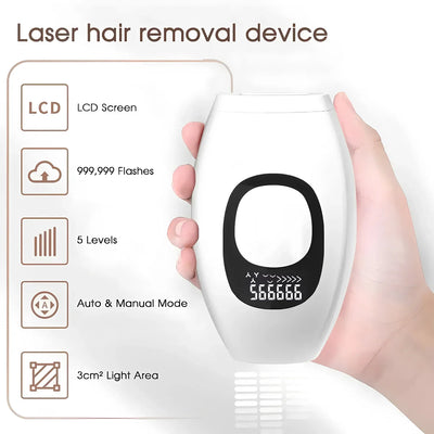 Hair Removal Electric Laser Depilator Whole Body Pubic Bikinis Depilator Remover Permanent Women Hair Removal Home