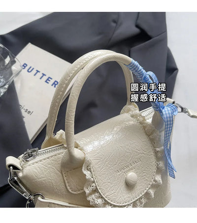 2025 New Designer Hand Carved Shoulder Bag Stylish Textured Crossbody Purse for Women Elegant Handheld Tote Fashionable