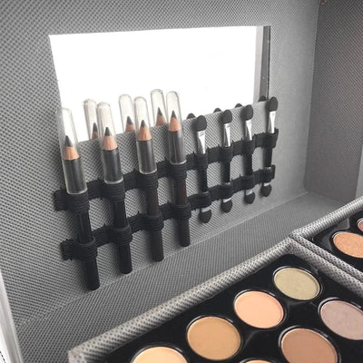 Makeup Set Box Eyeshadow Lip Blush Nail Polish Eyebrow Pencil Multi-functional Palette