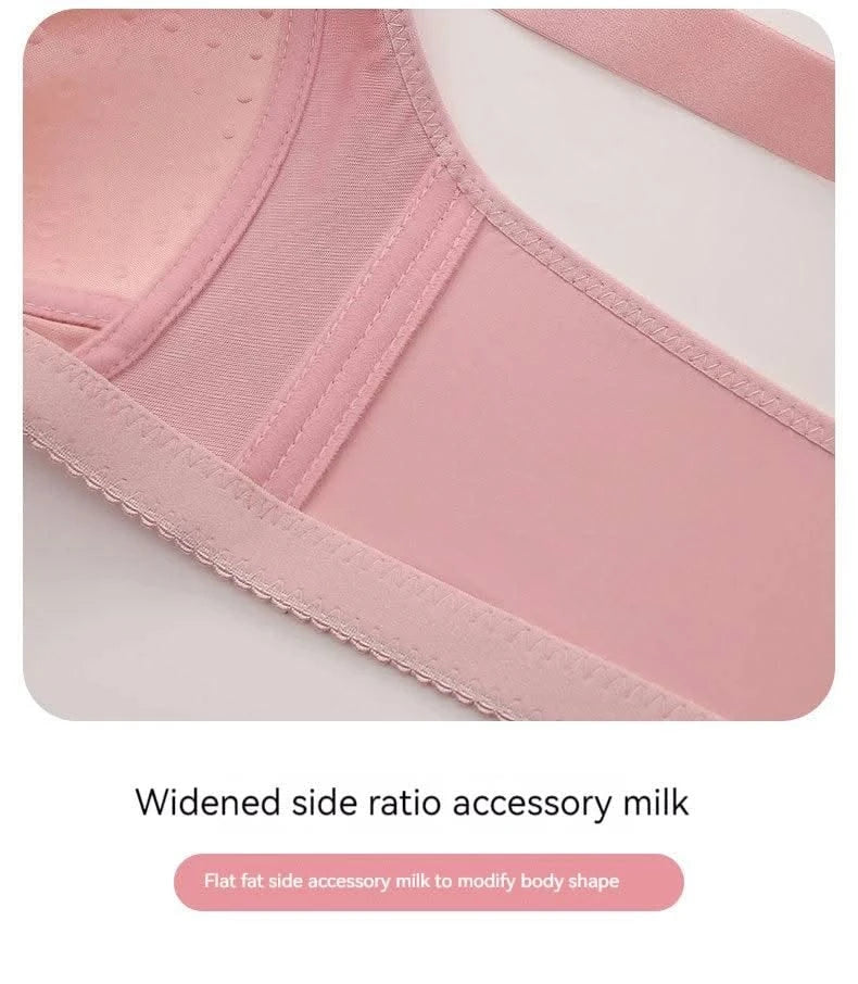 Cotton Underwear Women AB Cup Bra Wireless Gathered Comfort Brassiere Push Up Lingerie Bralette For Kids Seamleass Bras