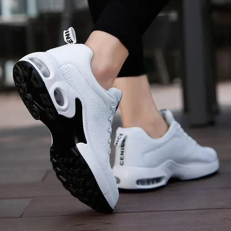 Sports Shoes for Women Spring White Breathable Casual Sneakers Summer Breathable Air Cushion Running Zapatillas Mujer Girl Shoes