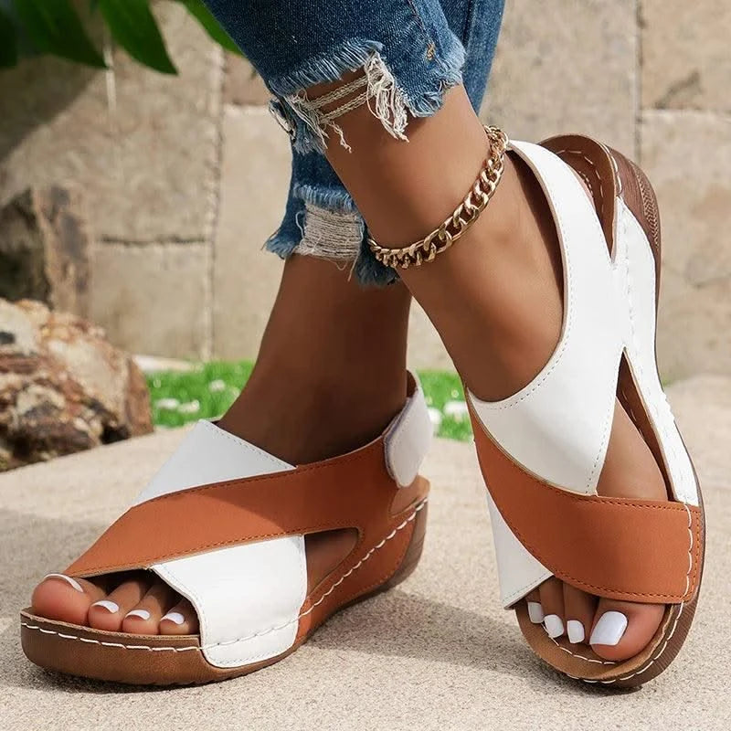Summer Sandals Shoes Women Party Sandals For Women Outdoor Sandals Ladies Wedge Walking Shoes Beach Female Sandal Women Footwear