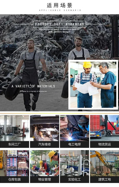 Bib Overalls Men Work Clothing Plus Size Protective Coveralls Strap Jumpsuits Multi Pockets Uniform Sleeveless Worker Pants 5xl