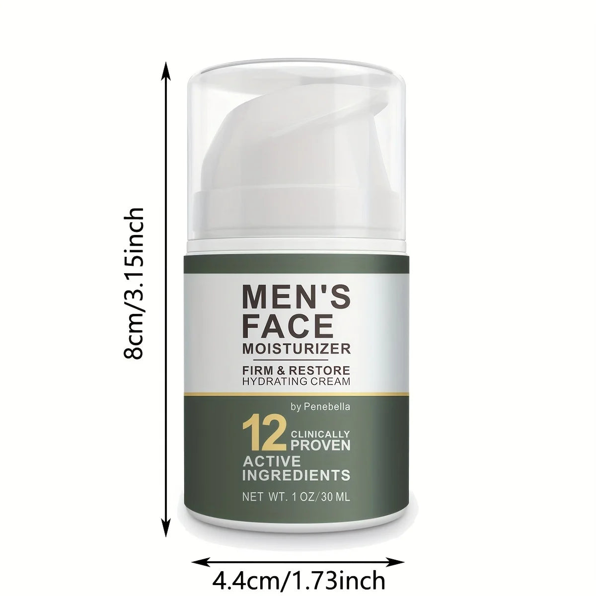Mens Face Moisturizer Cream Anti-Aging Face & Neck Serum for Men Firming & Lifting