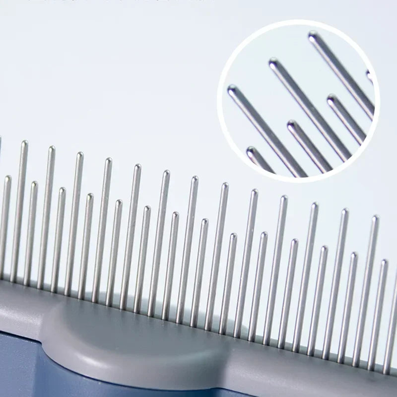 Cat Grooming Massage Brush Pet Comb Professional Open Knot Pet Hair Removal Brush Durable kitten comb Pet Accessories