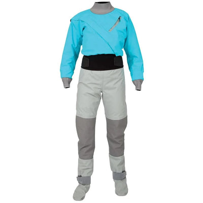 Women's Waterproof and Breathable Padded Dry Suit, Latex Neck, Sleeve Cover, Kayaking, Fishing, Surfing, W18