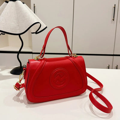 2025 Designer Handbag for Women - Premium Textured Shoulder Bag, Fashionable Crossbody & Top Handle Tote for Work & Daily