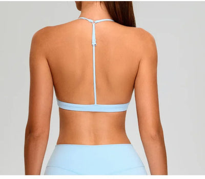 Sports Bra for Women Fitness Top Push Up Sport Bra Backless Yoga Underwear Sport Tops Running Vest Breathable Workout Gym Wear