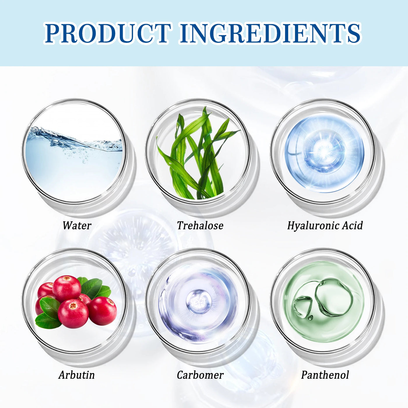 Hyaluronic Acid Facial Serum Fade Fine Line Wrinkle Shrink Pores Tightening Nourishing Deep Moisturizing Facial Skin Essence