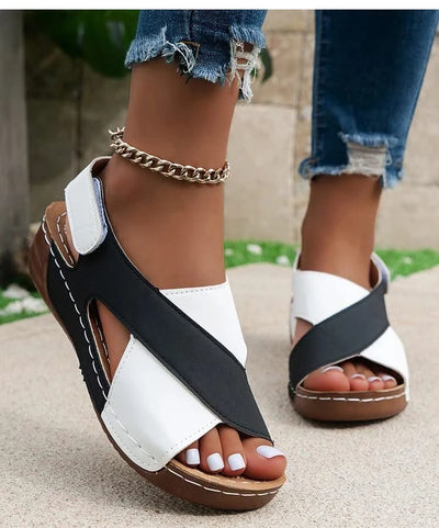 Summer Sandals Shoes Women Party Sandals For Women Outdoor Sandals Ladies Wedge Walking Shoes Beach Female Sandal Women Footwear