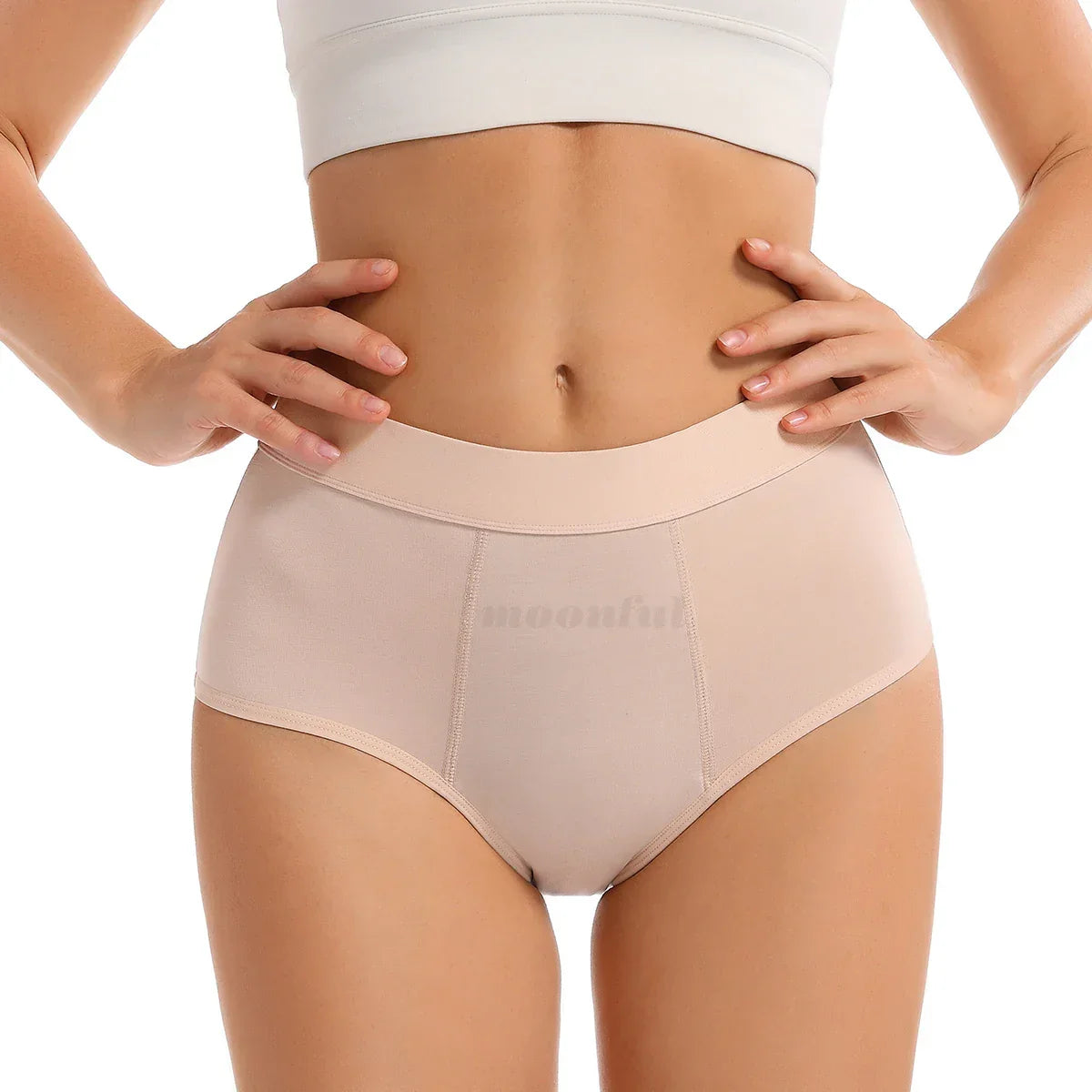 Menstrual Period Underwear High Waist Menstruation Panties Woman Abundant Flow Menstrual Cycle Absorbent Underwear Period Shorts