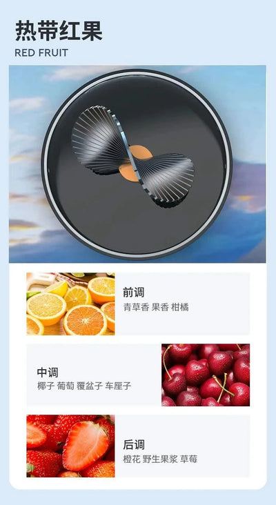 Car aromatherapy perfume car premium sense of niche rotating solar car gold leaf aromatherapy net red perfume new