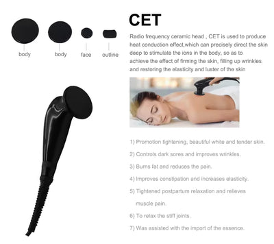 448K Face Lifting Thermo Therapy Machine CET RET Skin Tightening Anti-wrinkle Beauty Equipment Fat Burner Slimming Weight Loss