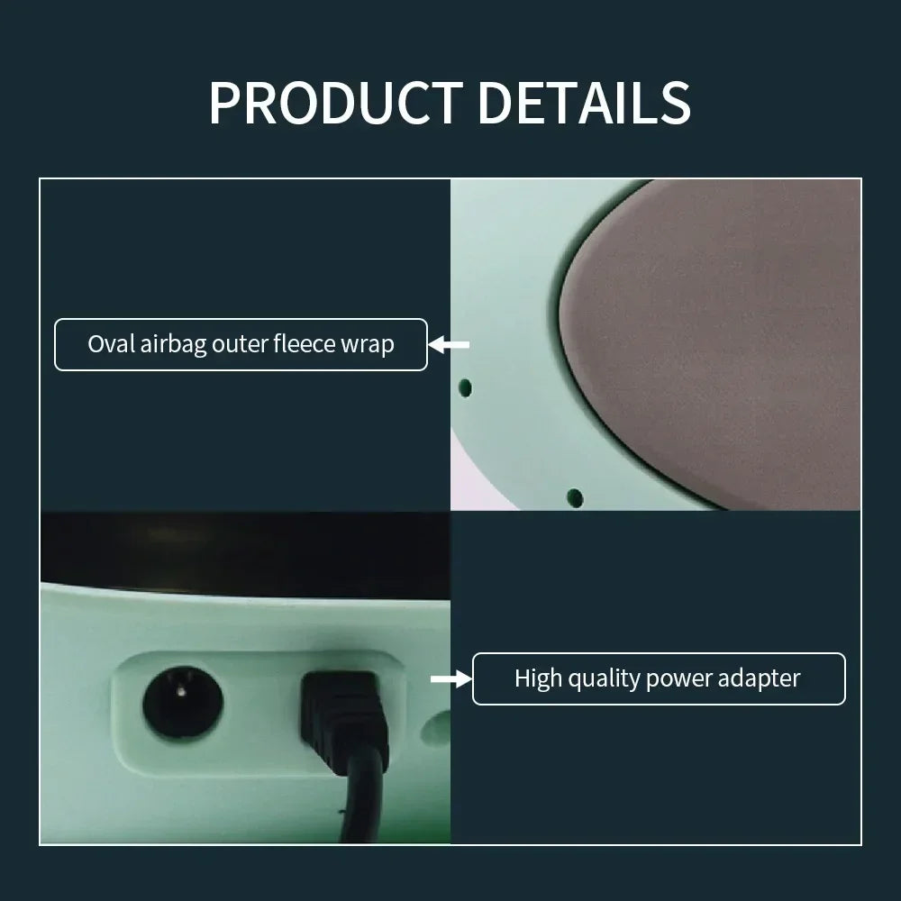 Electric Lumbar Traction Massager Adjustable Vibration Waist Massager Wa ist Spine Support Back Massage Machine Waist masajeador