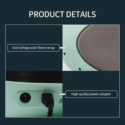 Electric Lumbar Traction Massager Adjustable Vibration Waist Massager Wa ist Spine Support Back Massage Machine Waist masajeador