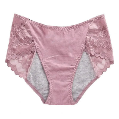 Women Lace Leakproof Lace Period Panties for Women Plus Size Butt-lifted Underwear with Design Mid Waist Elasticity Women