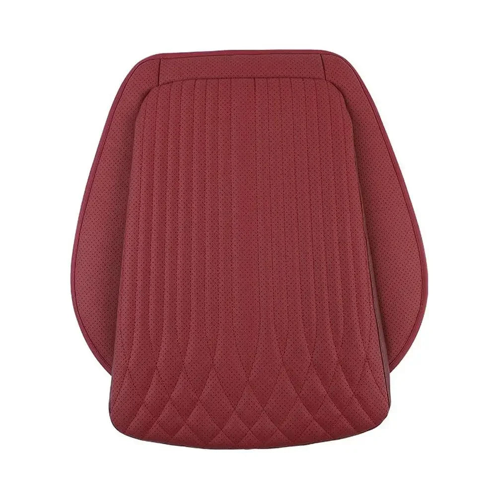 54cm Breathable Car Seat Cushion Luxury Leather Commercial Vehicle Non-slip Support Pad Universal High Rebound Sponge Seat Cover